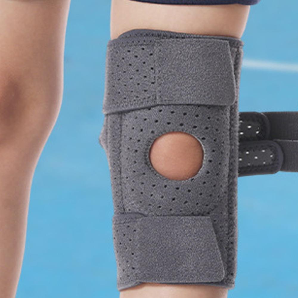 Verstellbare Kinder Knieschoner Knieunterstützung Sport Kniebandage Patella Schutzband Tennis