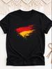 Gerunisexy FlAg Heart Retro Y2k Oversized Unisex Tee With Deutschland Print Baggy Streetwear For Unisex Unisex All TShirt