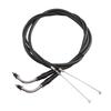 90-150CM Motorcycle Steel Push-Pull Throttle Cable Wires For Harley Sportster Iron 883 XL883N 1200 XL1200X Dyna Softail 07-2020