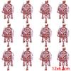 10Pcs/Lot Skull Punk Patches For Clothing Hip Hop Iron On Patches For Clothes Patch Thermoadhesive Embroidery Fusible Patch DIY