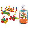 Marioinex Waffle Blocks 150 Pieces In a Bag of Wheels Characters, Animals 2D+3D