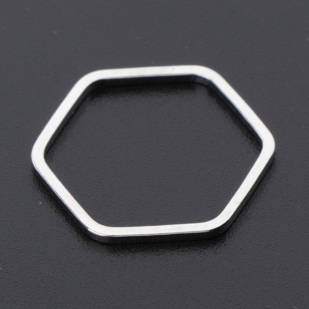 20 kusů kovových přívěsků na výrobu šperků 7x7mm