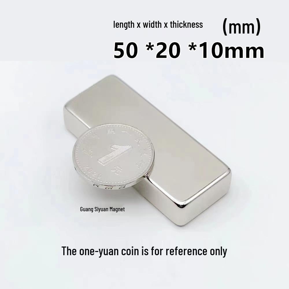 N52 Super Strong Neodymium Iron Boron Magnet, Rectangular 25x30x100mm, Permanent Magnetic Steel Sheet.