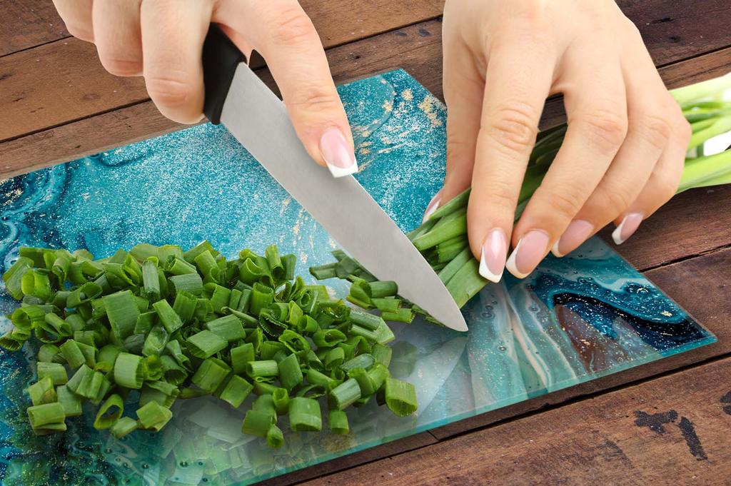 SZKLANA DESKA DO KROJENIA 35x52 MARMUR