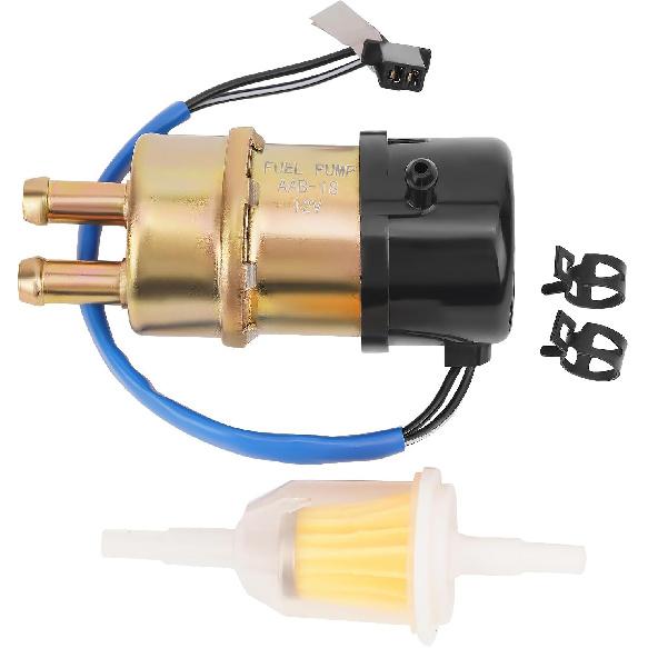 Road Passion 12v 50LPH Electric Fuel Pump for Yamaha V star 650/1100 XVS650/XVS1100/ Virago 535/1000/1100 / XJ600S Seca II / TZ250 Vmax