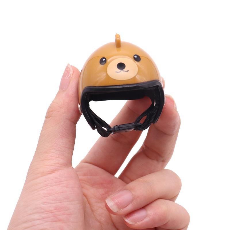 Pet Chicken Hat, Cute and Won't Fall Off, Mini Helmet, Hamster Parrot Bird Hat, Pet Costume, Rutin Chicken Helmet