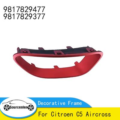 Ein Paar Dekorrahmen für den vorderen Stoßfänger mit Angel Eyes für Citroen C5 Aircross 9817829477 9817829377