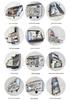 Headlight Assembly for Kaima Dongfeng Ruihang 1750 Truck/Van