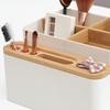 Pen Holder Multi Grid Desktop Replacement ple Style Eyeliner Smart Phone Remote Control Organizer Storage Box