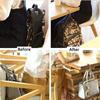 Fashion Foldable Handbag Hook Portable Creative Briefcase Hanger Durable Marble Pattern Table Hanger Girls Gift