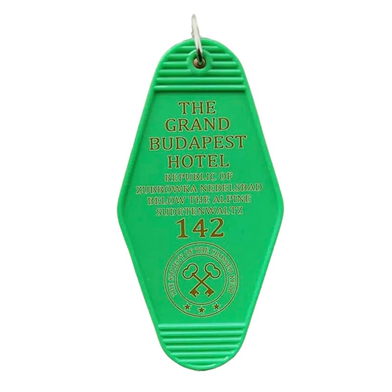 

[ALOHAMONI] USA DESIGN reprint vintage motel key chain key ring American miscellaneous goods Hotel antique cafe California west coast Hawaii (Budapest