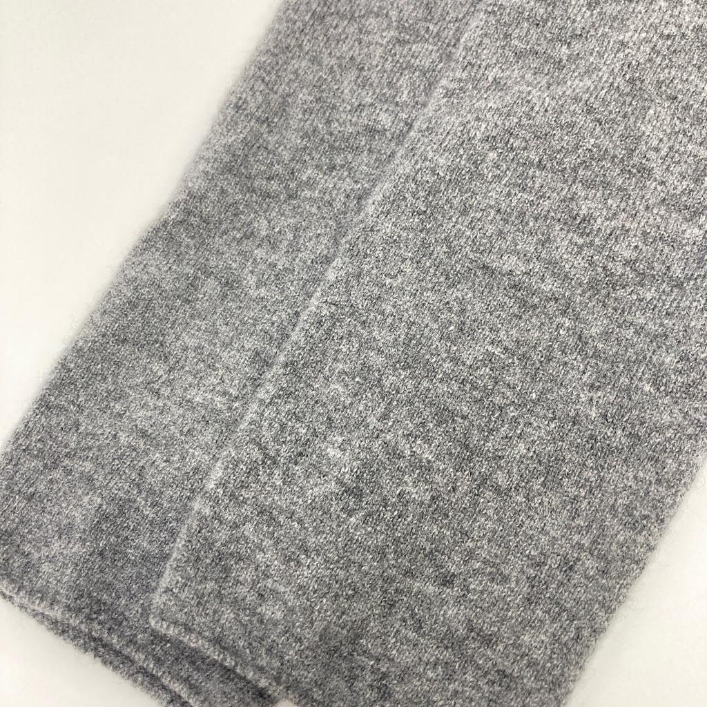 IENA Grey 24AW Fine New Zealand Wool Tunic One Piece Dress Not Written grayUsed