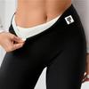 Fleece Thickened Lamb Wool Leggings Women's Autumn and Winter High-waisted Leggings Thermal Pants Yoga Pants