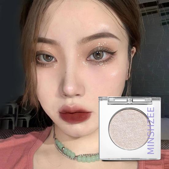 

2,5 г Полезная пудра для теней для век Легкая нежная портативная перламутровая одноцветная пудра для теней для женщин