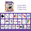 Kinder Zaubervorführung Requisiten Set Anfänger Zaubertricks Set Kinder Pädagogisch Interaktives Spielzeug Close-up Magie Spielkarten