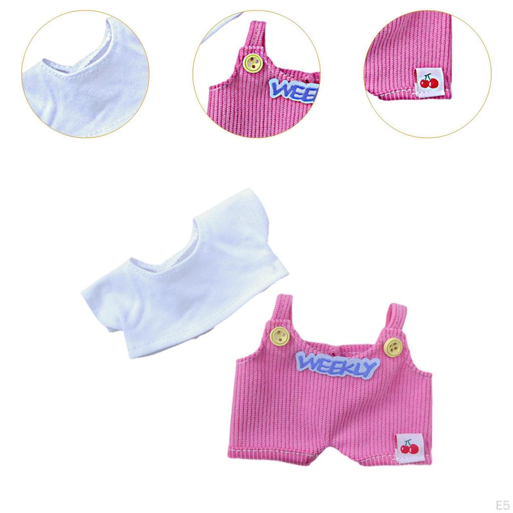 Doll Clothes Set , Outfits for 15cm Dolls Dress up Boy Girls Thanksgiving