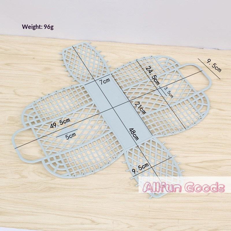 [TG835]Detachable Plastic Shower Basket Hollow Bathroom Storage Basket For Home Shopping Use