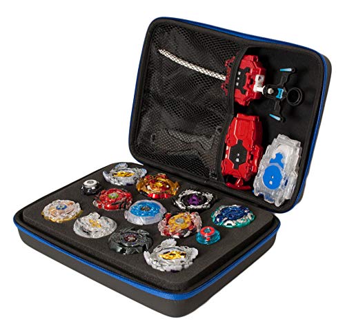 Monpience Portable Gyro and Launcher Receiving Box Storage Case for Beyblade Burst (Medium)