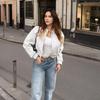 2024 Autumn/Winter Women's Casual Long-Sleeve Soft Bomber Jacket