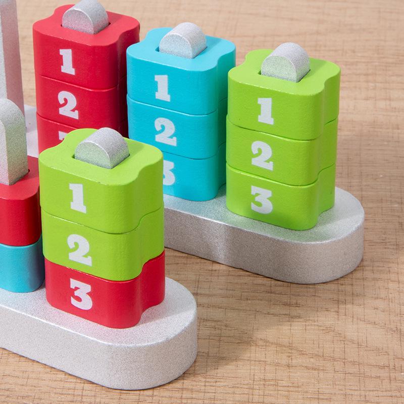 Children's Educational Color Sorting Games: Early Learning Montessori Number Battles