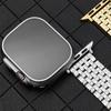 Compatible Stainless Steel Bead Band for Apple Watch 