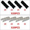 20lots Farmland Greenhouses Film Fasten Clip Film Buckles Camping Pipe Clamps for Industrial Applications