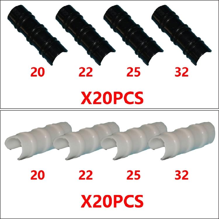 20lots Farmland Greenhouses Film Fasten Clip Film Buckles Camping Pipe Clamps for Industrial Applications