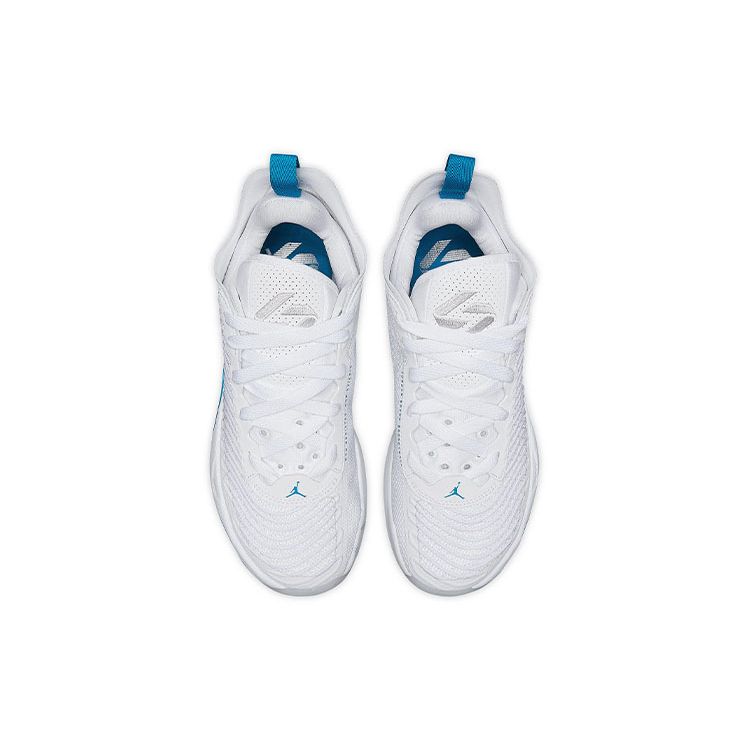 Air Jordan Jordan Luka 1 PF Legend of 7 Men Sneakers White Metallic-Silver Neo-Turquoise DN1771-104