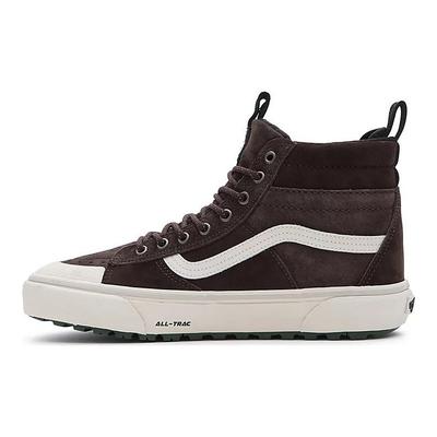 Sk8 Mte-2 Lace-Up Absorción de Impactos Duradero Zapatillas de Skate de Caña Alta Unisex Zapatillas de Skate Marrón Beige VN0007NK3N1