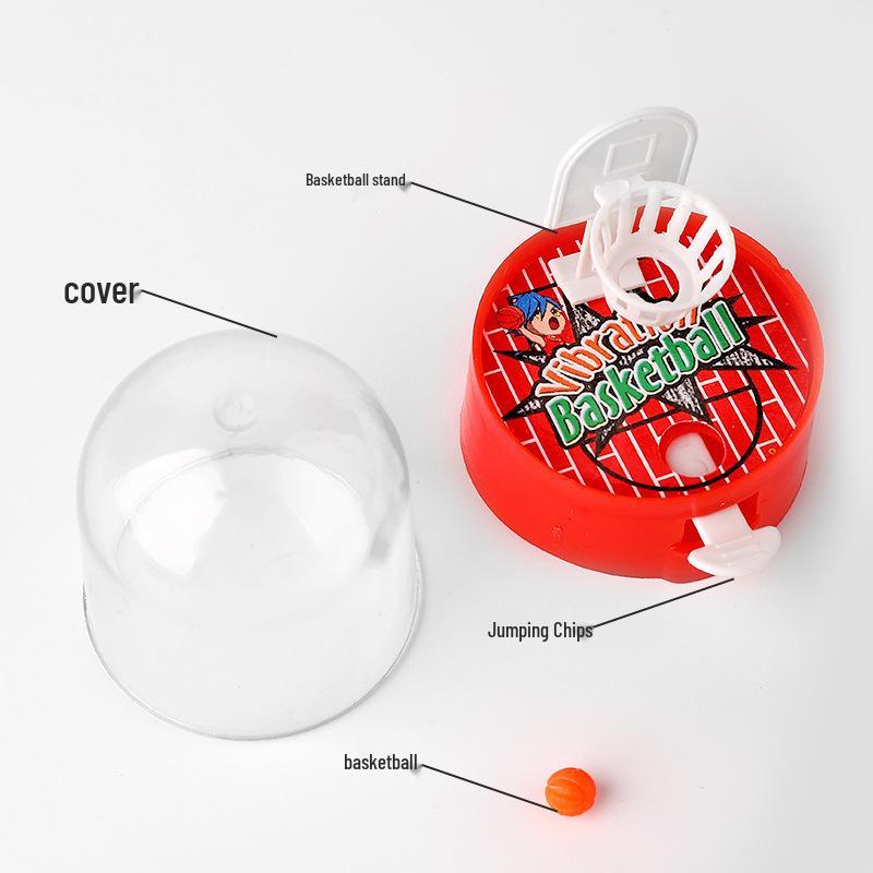 Mini Finger Basketball Desktop Game: Parent-Child Interactive Stress Relief Toy