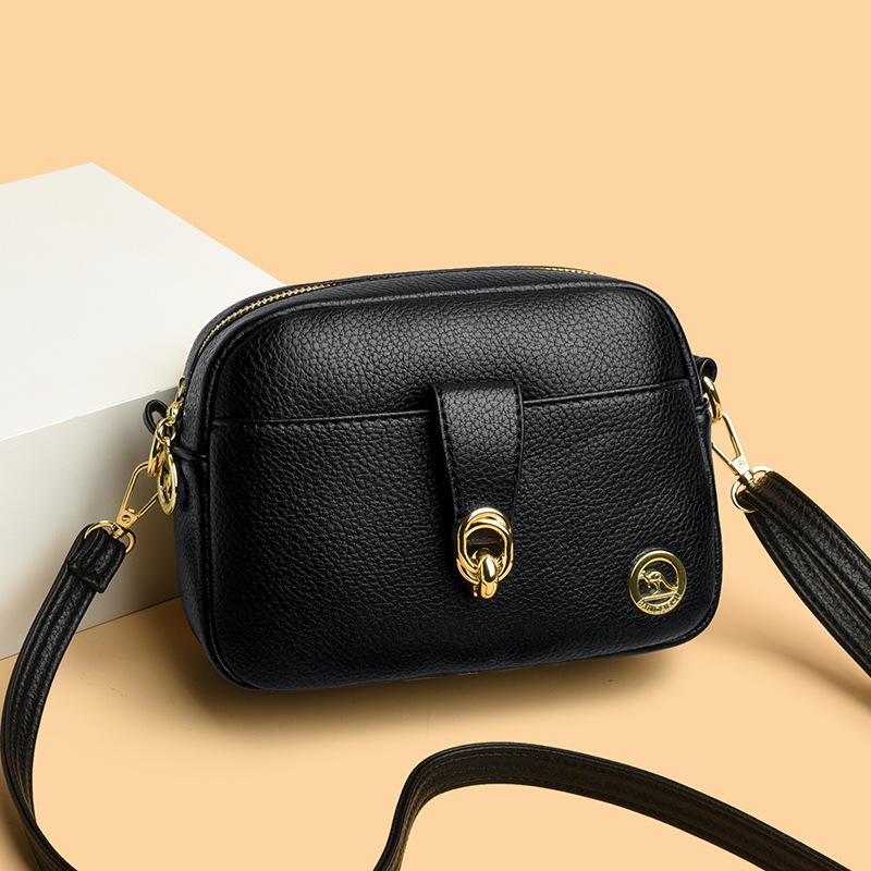 Fashionable Small Square Bag with A Versatile Head and A Single-shoulder Crossbody