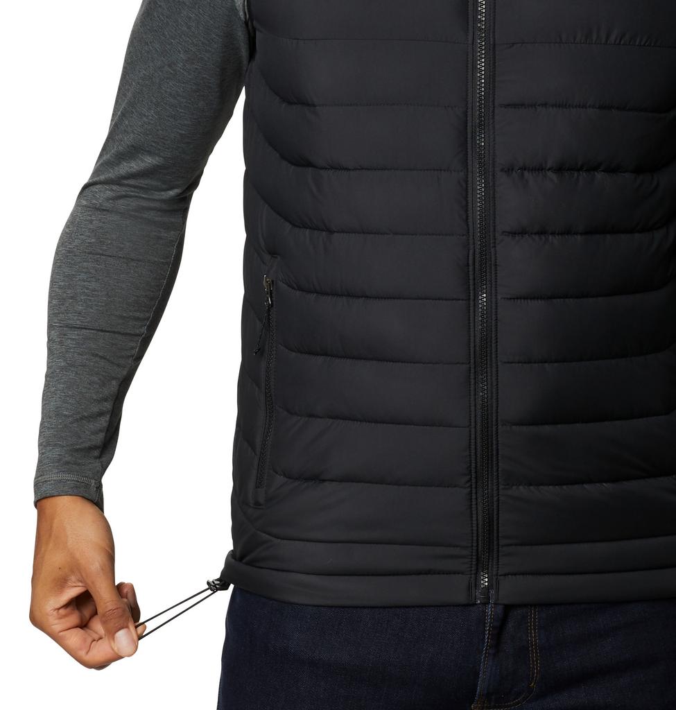 Columbia Powder Lite Ii Men' Down Vest Black 2086974010 R