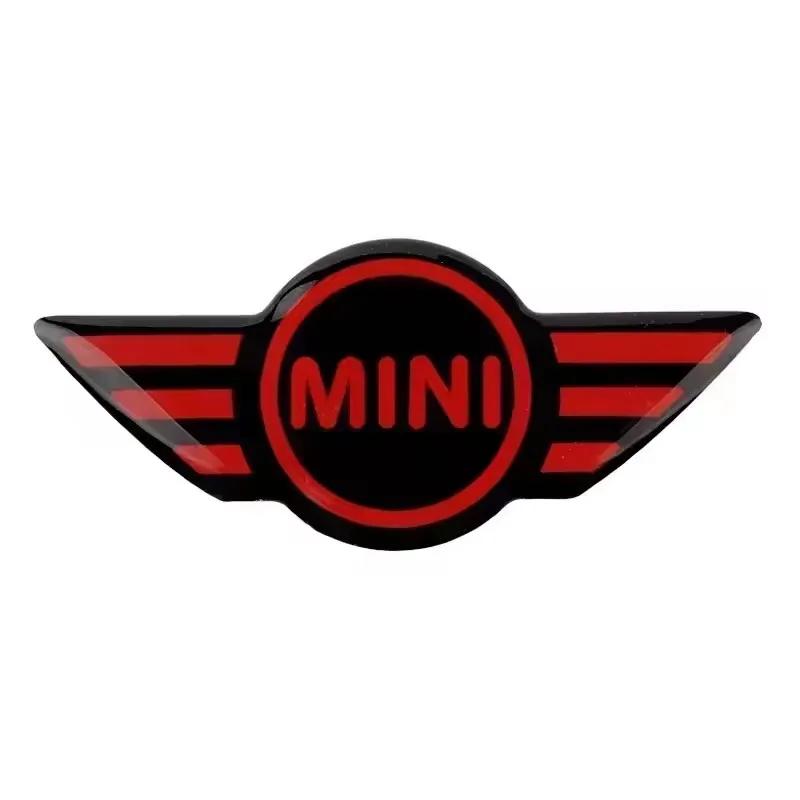 Car Steering Wheel Center Sticker Logo for Mini Cooper John Cooper Works R50 R52 R53 R55 R56 F54 F55 F56 F60 Interior Decoration