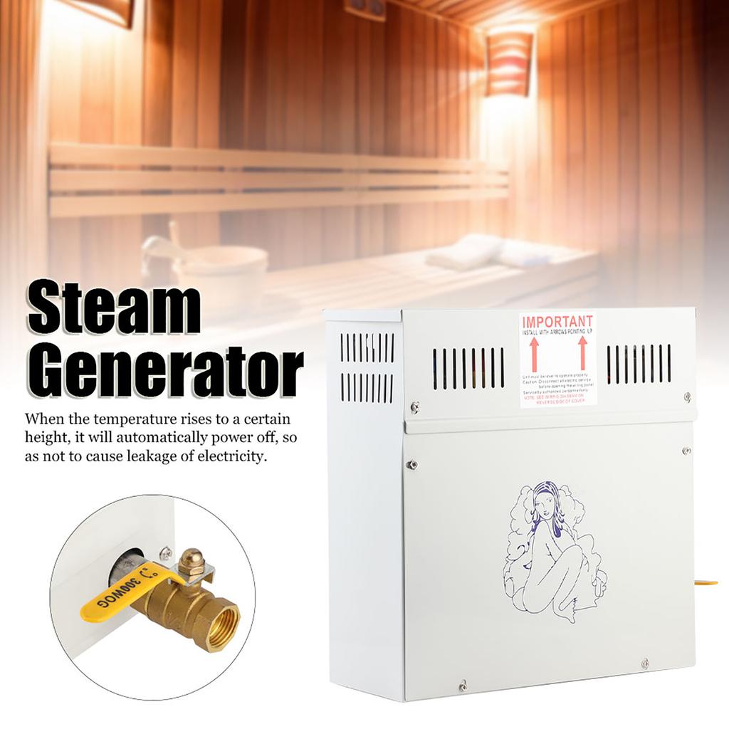 4.5KW 220V Steam Generator Shower Sauna Steam Bath Heater for Home Sauna SPA