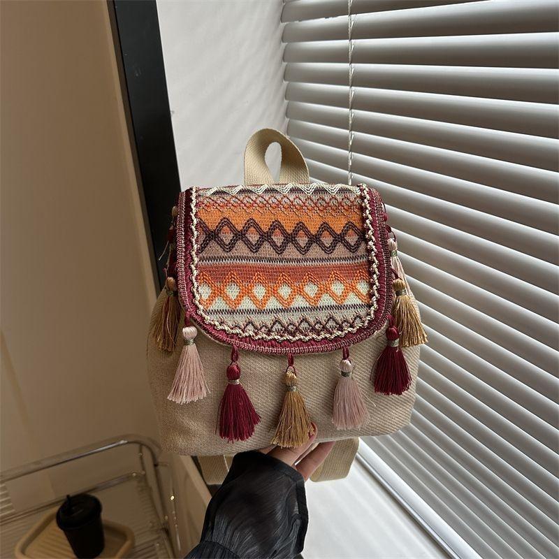 

Bohemian Wind Handheld Small Bag, Женская сумка для поездок на работу, новая сотня плетеных женских сумок через плечо, маленькие рюкзаки