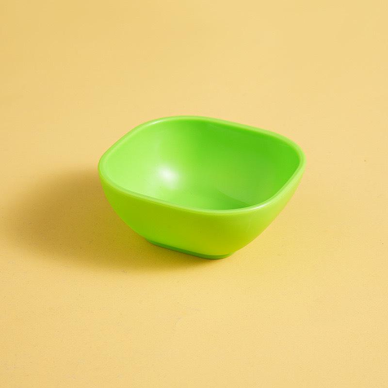 Thick Square Solid Color Vinegar & Soy Sauce Dipping Dish