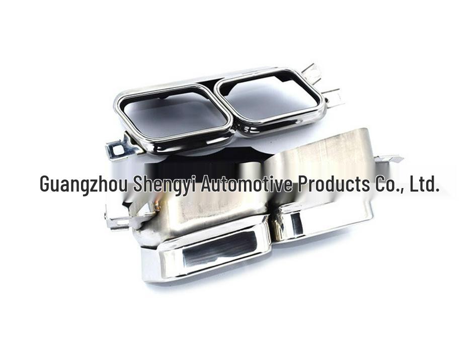 BMW 730Li/740Li/760Li Quad Outlet Square Tailpipe Upgrade with Modified Exhaust Pipe and Rear Lip