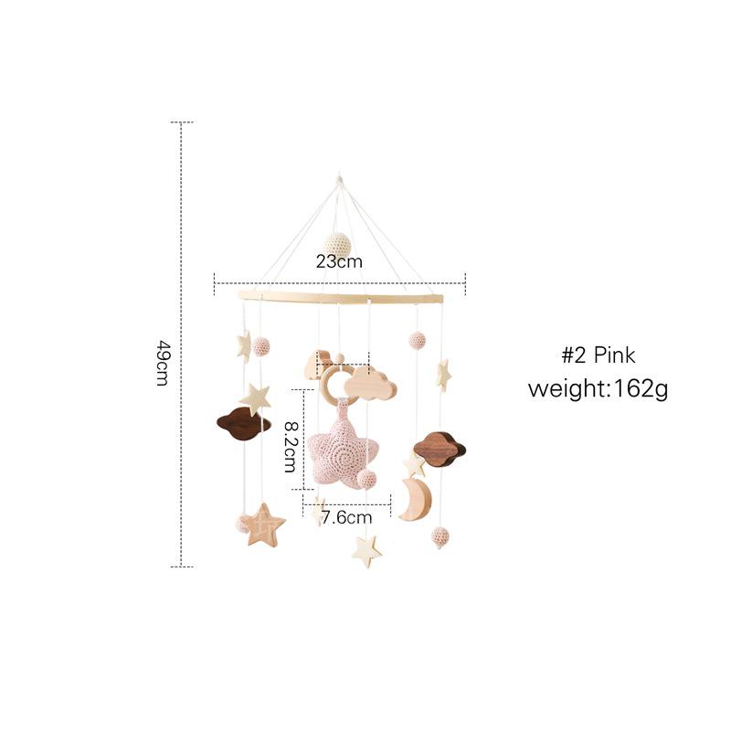 Rotating Crib Mobile: Newborn Baby Sleep Aid & Educational Rattle Toy