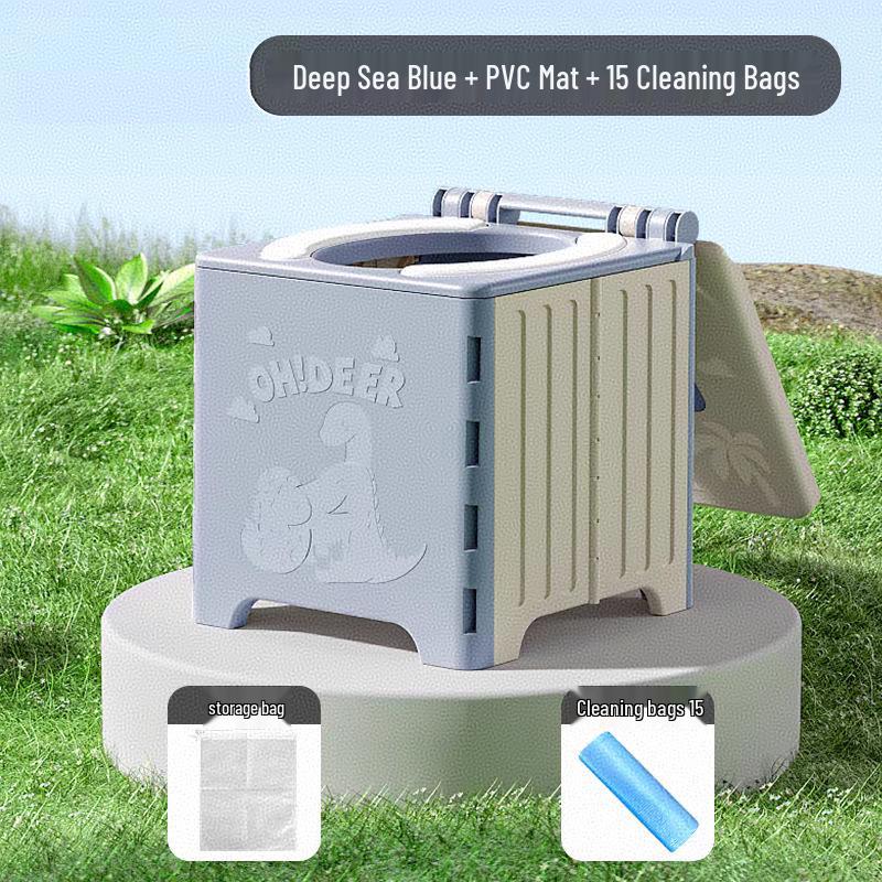 Portable Folding Children's Travel Toilet Seat and Urinal.