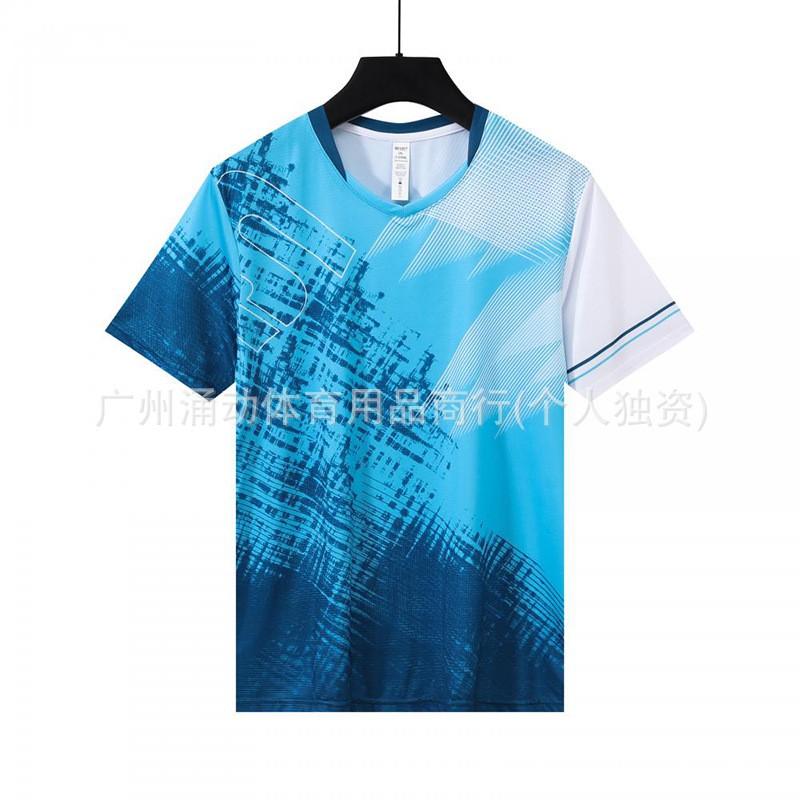 Unisex Quick-Dry Badminton Set Tennis Ping Pong Sportswear Training Uniform Team Jersey Activewear