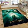 L-Lord of The Rings H-Hobbit Movie  Carpet Rug for Bedroom Living Room Home Sofa Decoration,Children Game Large Decor Floor Mat