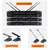 Husite DC-9-4ES Wireless Quad Gooseneck Conference Microphone System (CN Version)
