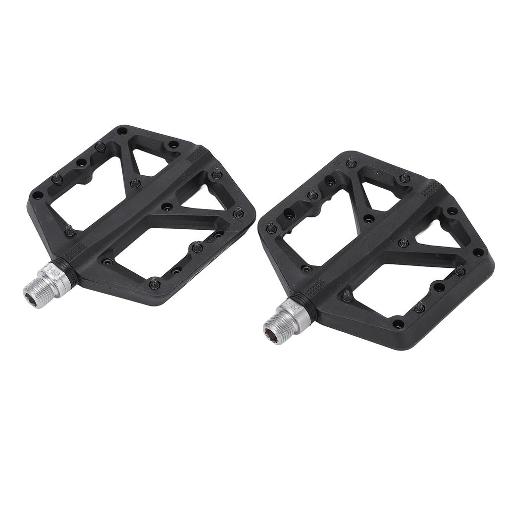 1 Pair Bike Pedal Anti Slip Nylon       Flat Pedals for Road Mountain Bike