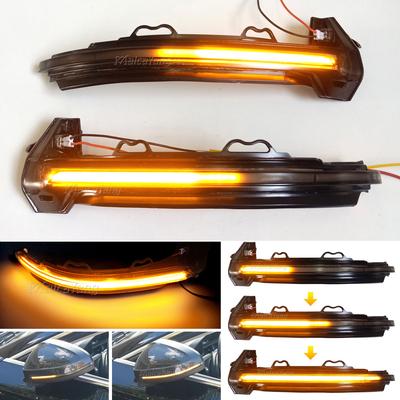 Dynamic Turn Signal LED Light Side Wing Rearview Mirror Indicator Sequential Blinker for  A4 S4 B9 A5 S5 RS4 RS5 2018-2019