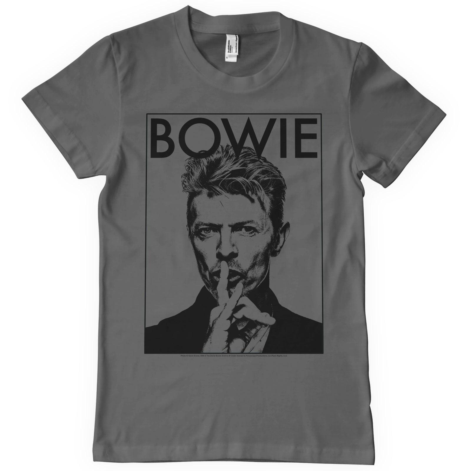 T-Shirt Pour Homme Bowie Silence Officiellement Licencié David Bowie XXXL