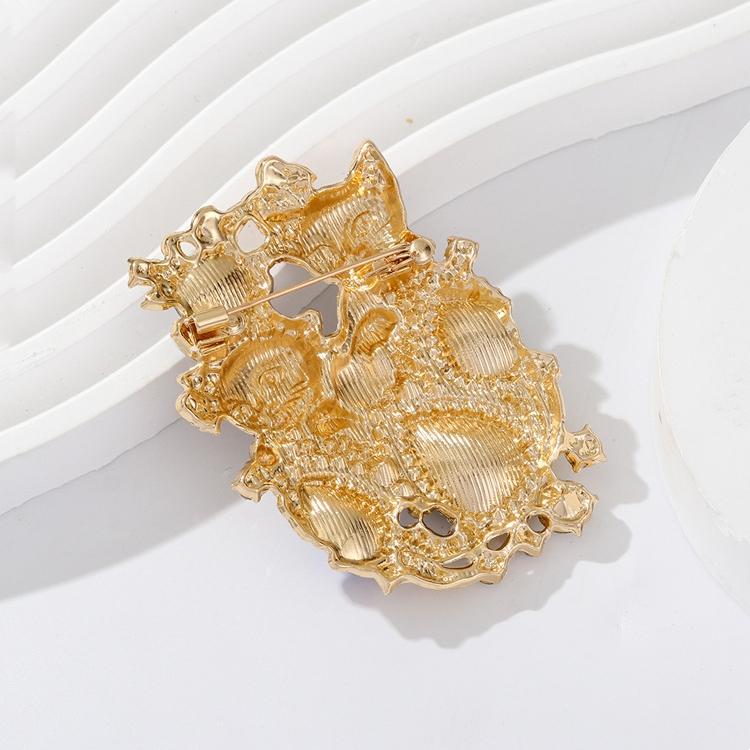 Lovely Cats Brooch Pins Enamel Royal Style Pets Lapel for Women's Clothes Badge Gifts