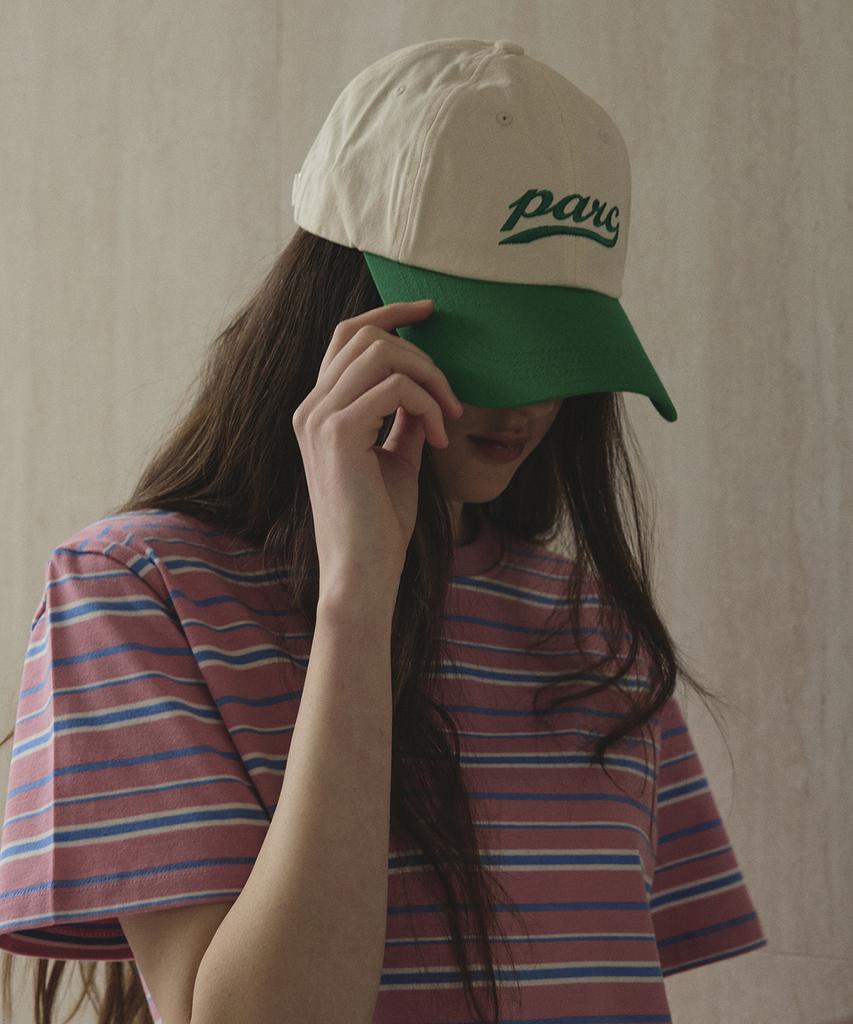 Seutyudioaenpaleukeu Parc Color Block Ball Cap_Green