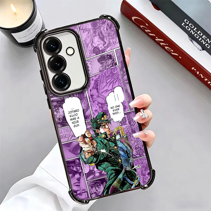JoJo Adventure Kujo Jotaro Soft Phone Case For Samsung A17 A27 A07 A37 A57 A16 A56 A15 A55 A14 A54 A13 A53 A26 A36 A25 A35 A24 A