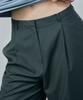 IHR Single-Pleat Wide Trousers / Charcoal