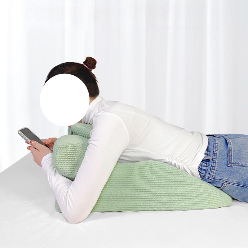 Lying Down Pillow, Memory Cotton Neck Pillow, Ideal for Relaxing and Resting While Watching Mobile Phones In Bed